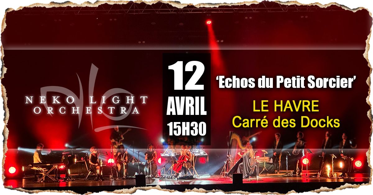 'Echos du Petit Sorcier' concert Harry Potter, @LE HAVRE, Carr\u00e9 des Docks