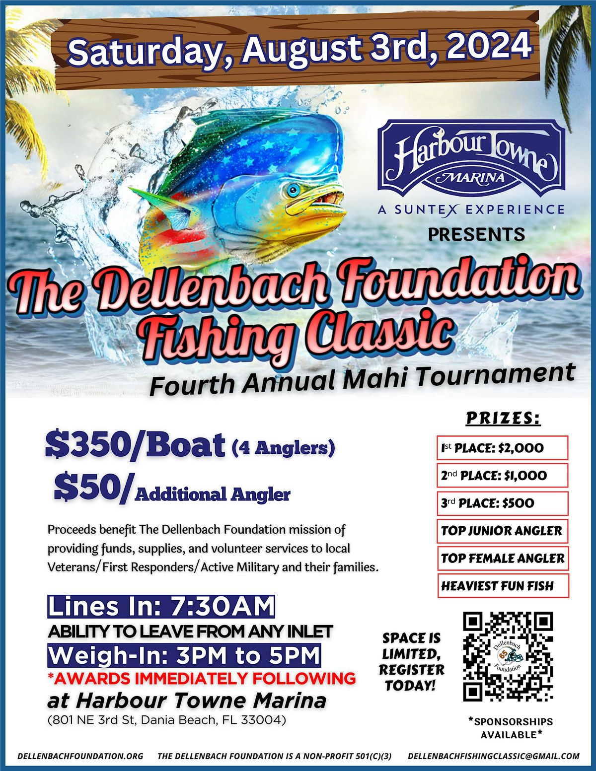 Harbour Towne  Marina Presents Dellenbach Foundation Fishing Classic