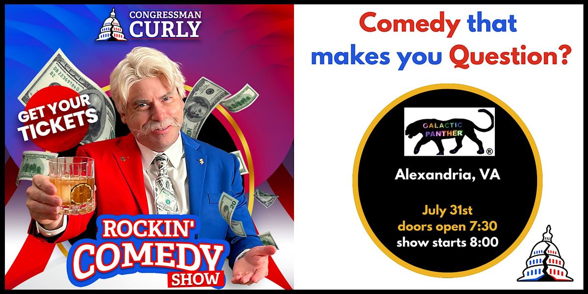 Curly's Rockin' Comedy Show - Alexandria, VA