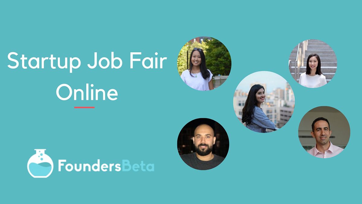 Startup Job Fair Online: Meet 20+ Candidates in One Hour