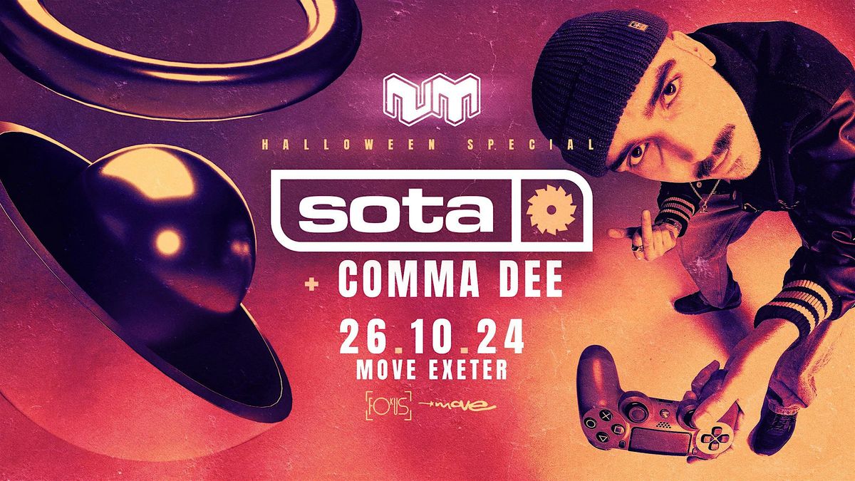 Nu:Motive Exeter Halloween \u2022 Sota & Comma Dee + More