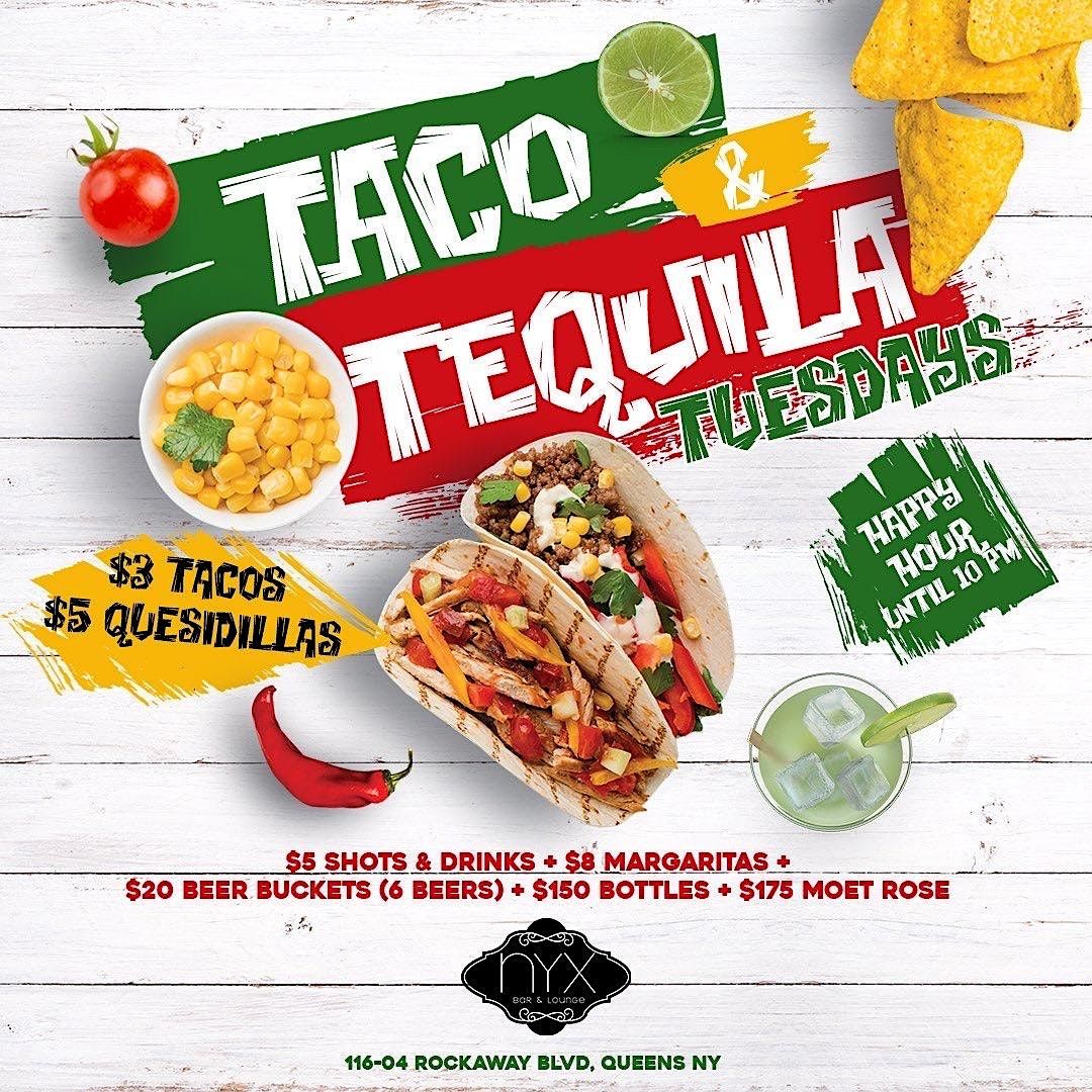 TACO & TEQUILA TUESDAYS!