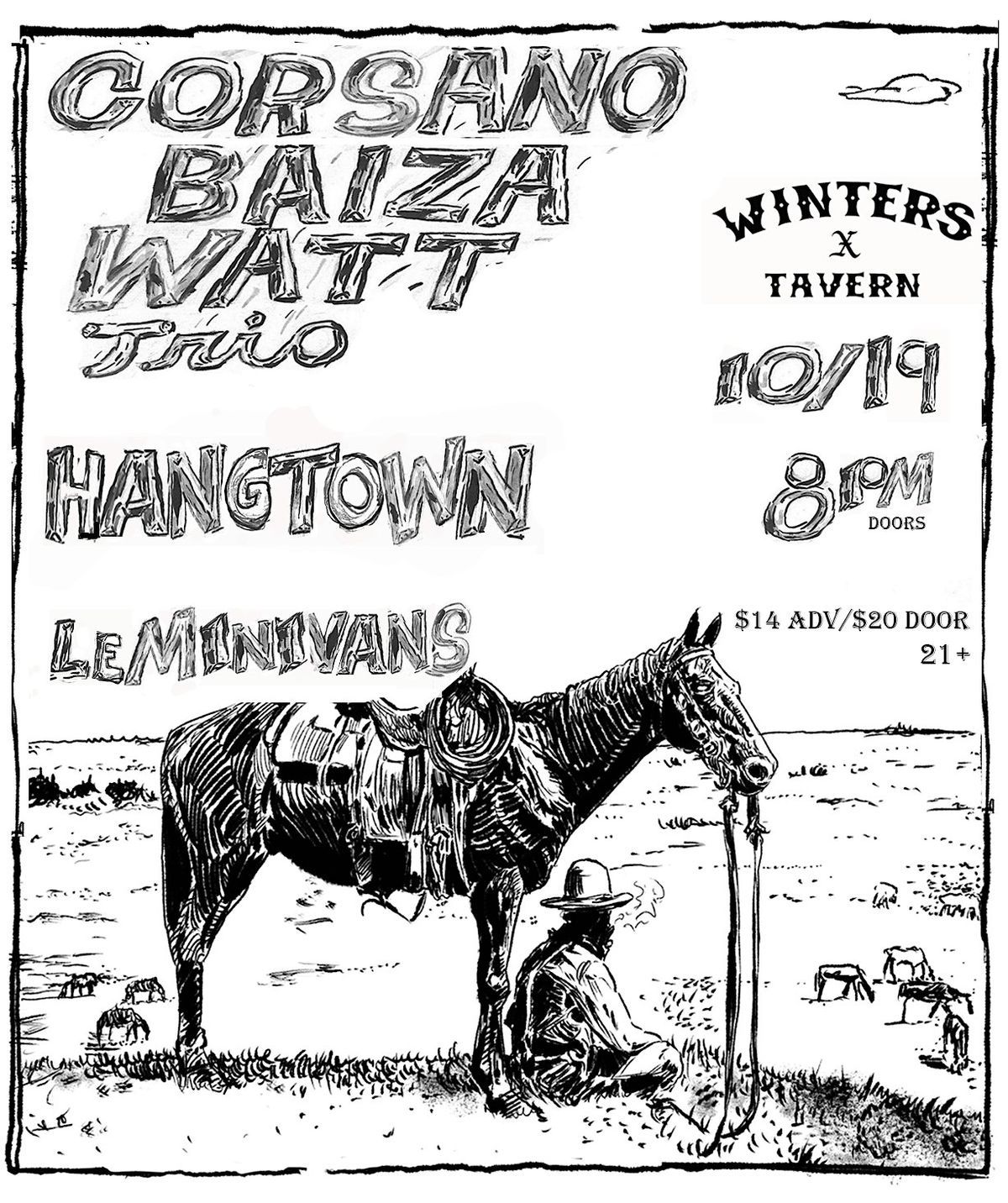 Corsano Baiza Watt\/Hangtown\/Le Minivans