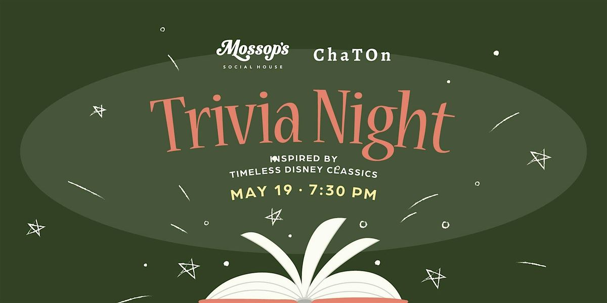 Mossop's Social House x ChaTOn Disney Trivia