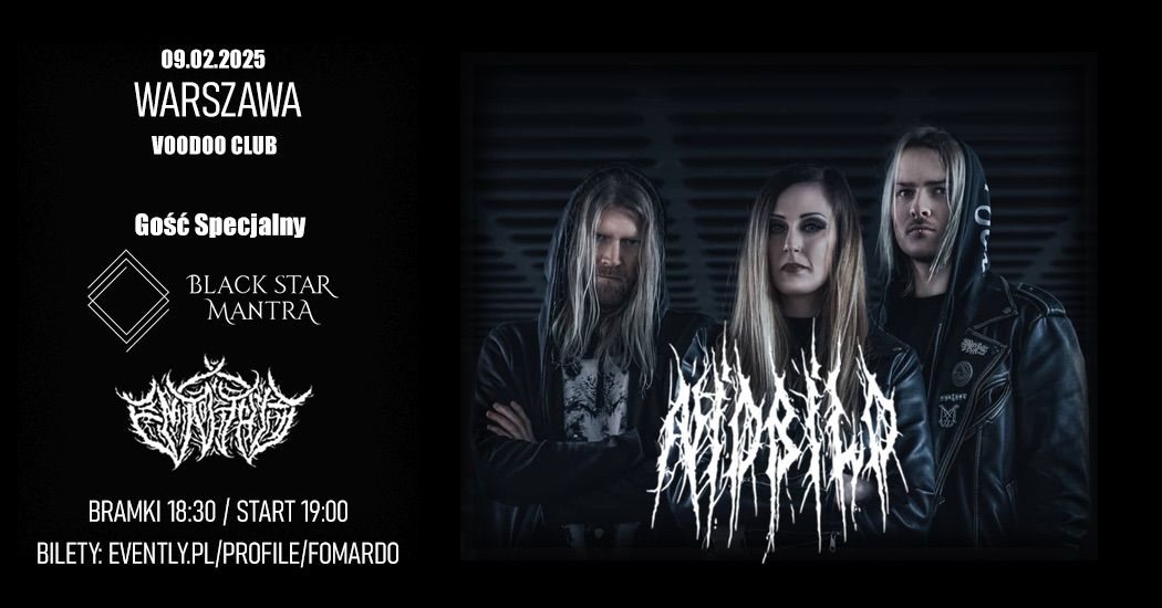 Nidbild (DE) + Black Star Mantra (PL) + Entreaty (PL) \/ 09.02.2025 Warszawa