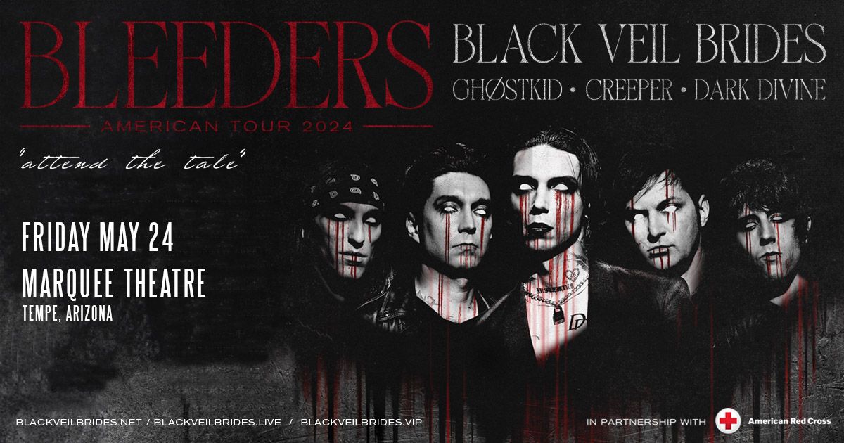 Black Veil Brides: BLEEDERS Tour 2024