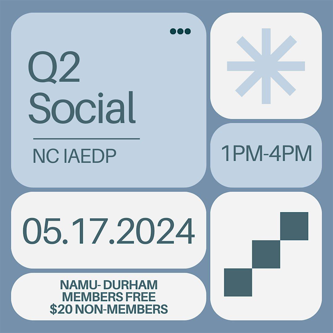 NC iaedp Q2 Social Event