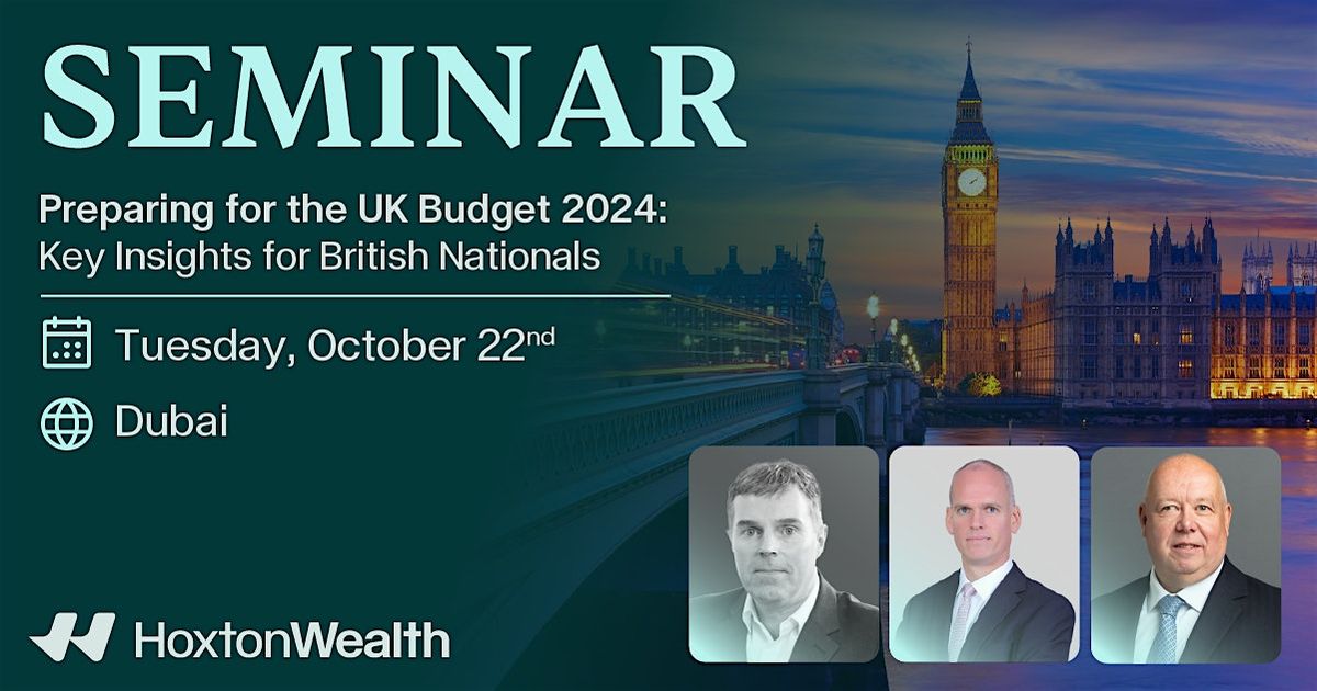 Seminar: Preparing for the UK Budget 2024