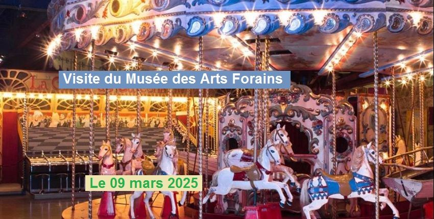 Visite du Mus\u00e9e des Arts Forains en costume de la Belle Epoque