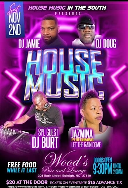 House Music w\/ Jazmina & DJ Burt