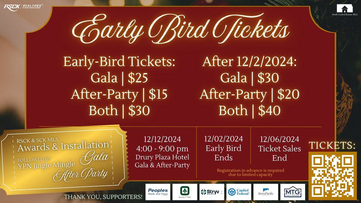 Annual Awards & Installation Gala + YPN Jingle Mingle After Party 