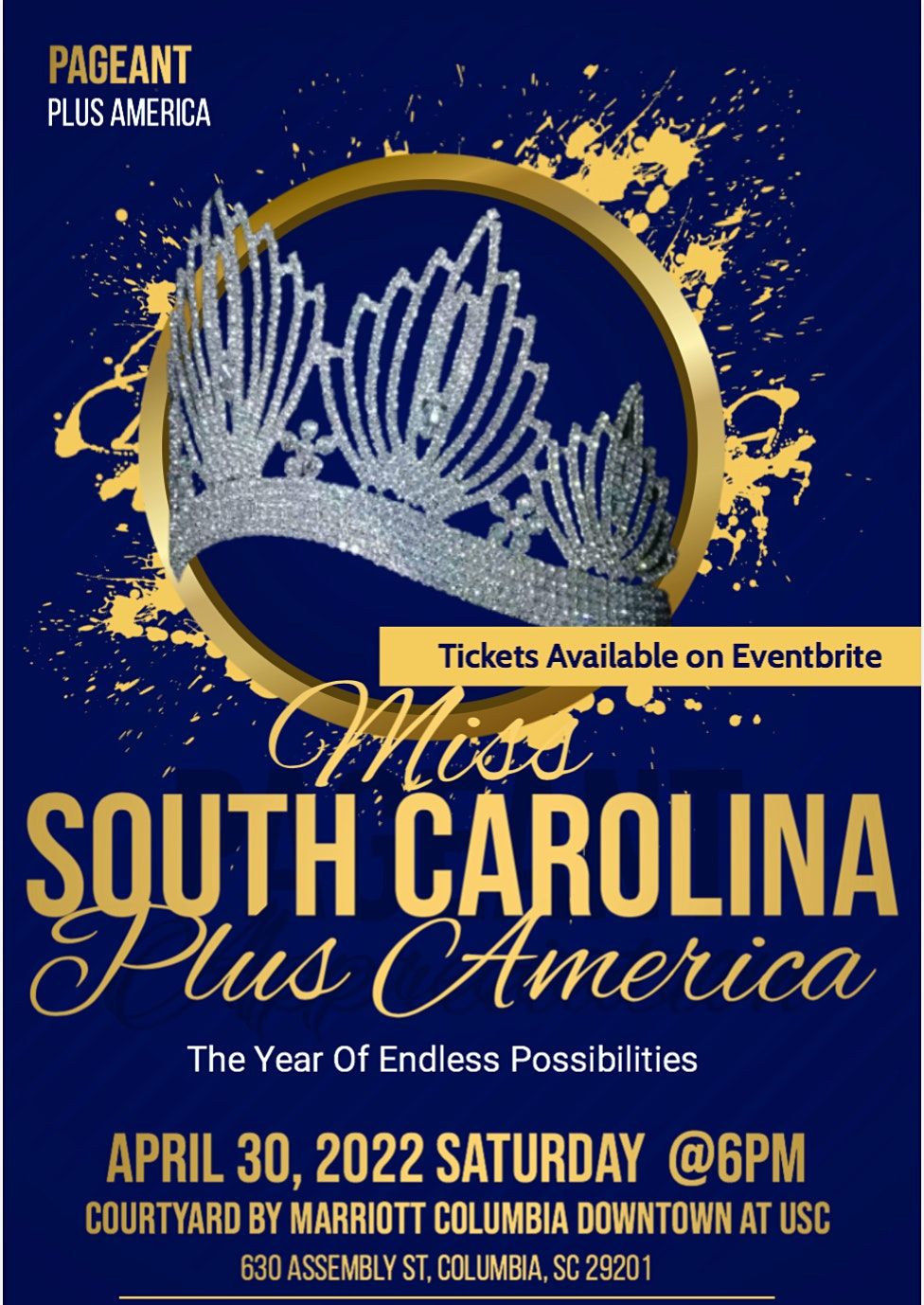 Miss South Carolina Plus America Pageant 2022, Courtyard by Marriott
