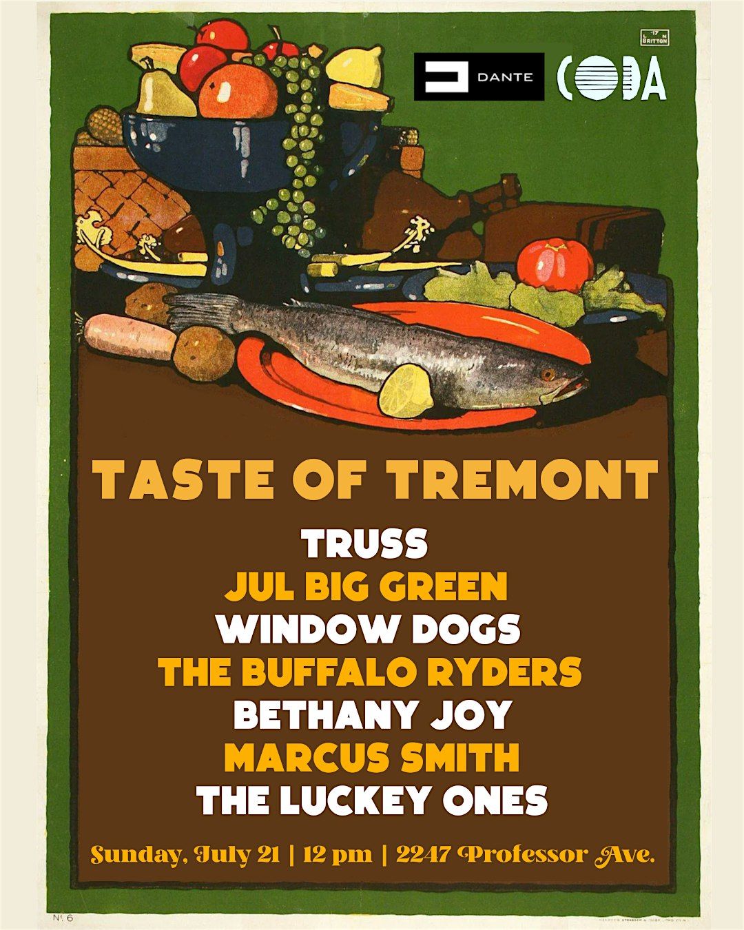 Taste of Tremont '24 - The Dante Stage