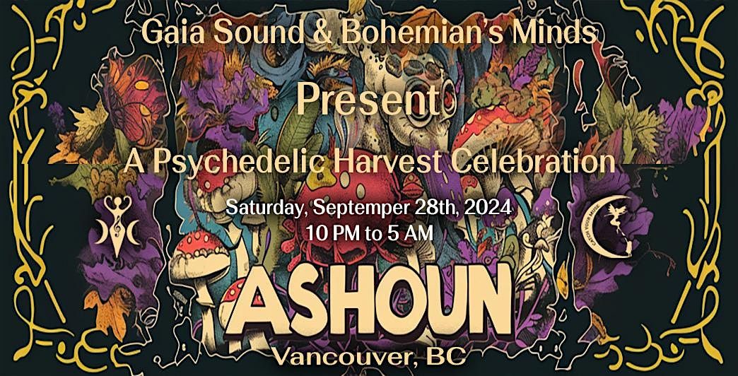 ASHOUN: Psychedelic Harvest Music Celebration