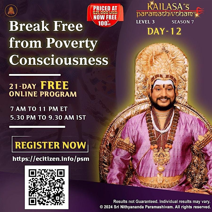 Break Free from Poverty Consciousness -  Irvine \/Online