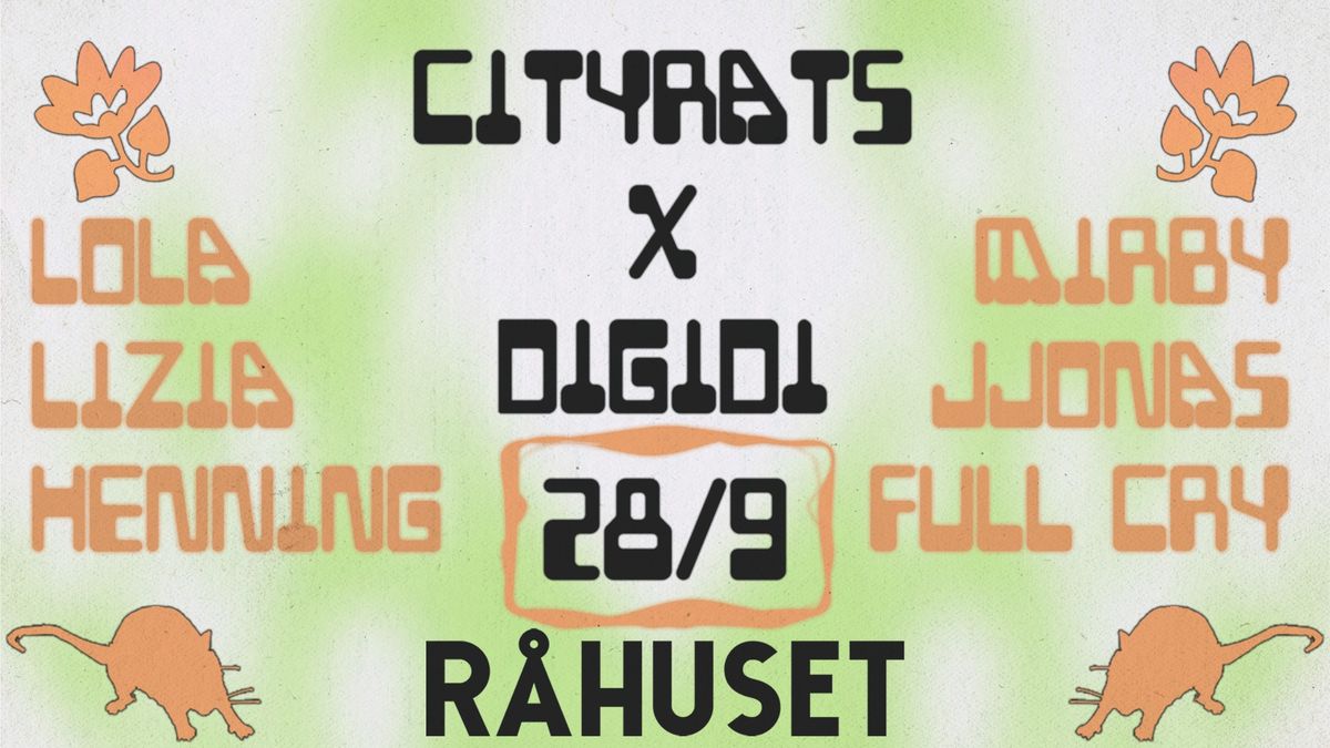 DiGiDi x CityRats Showcase