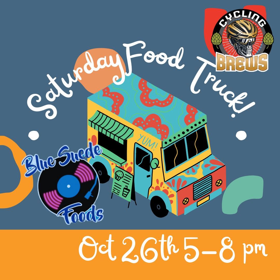 FOOD TRUCK Event: Blue Suede Foods @ Cycling Brews