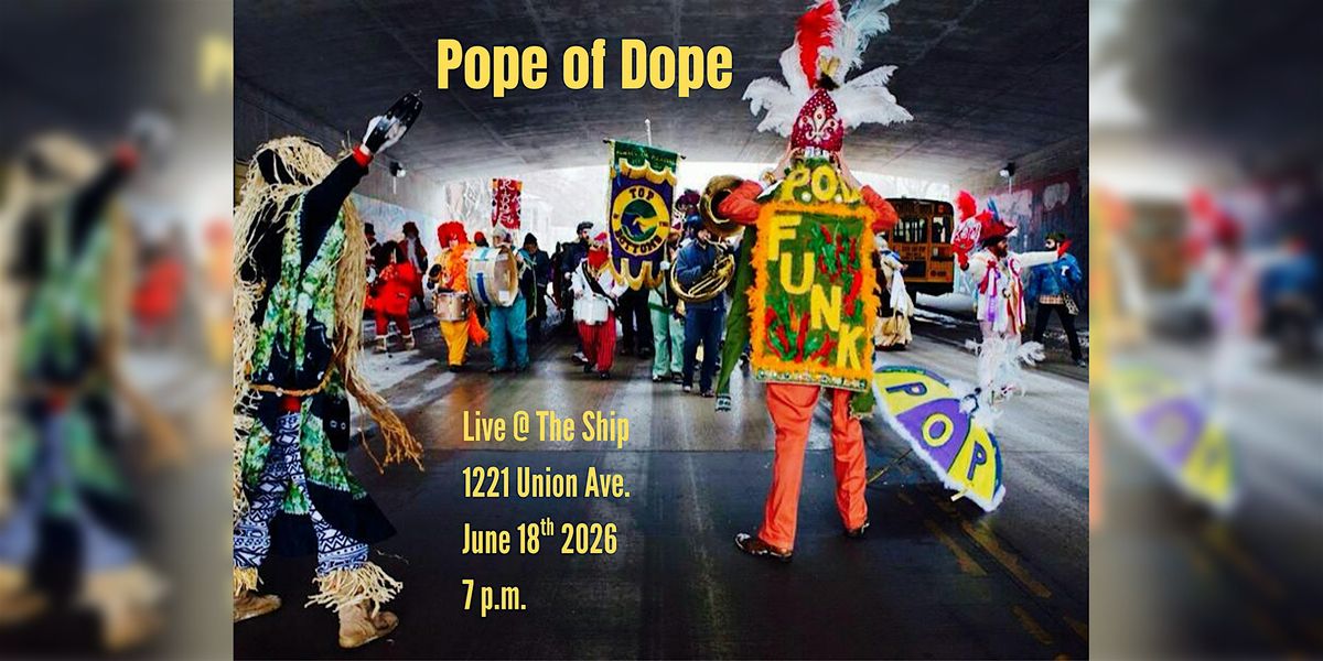 Jazz Thursday: Pope of Dope (free show)