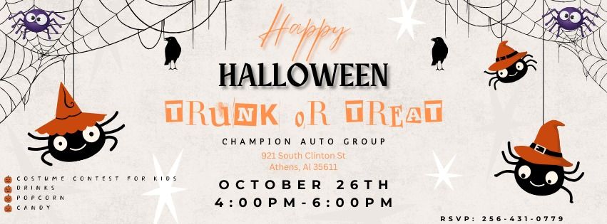 Champion Auto Group Trunk or Treat