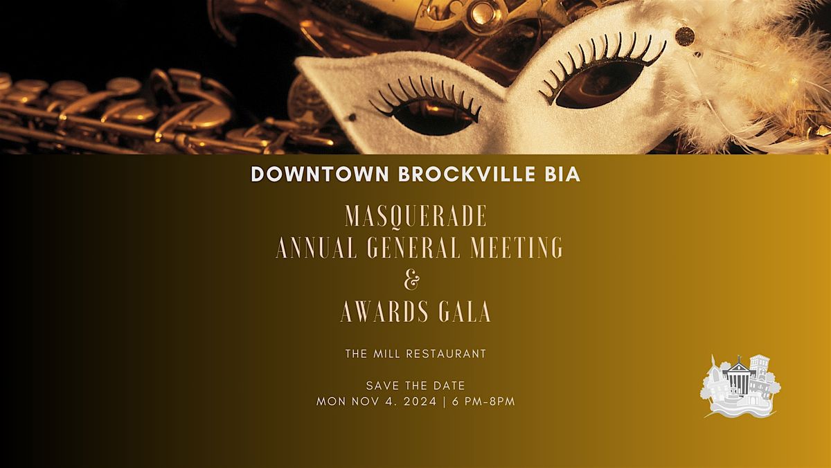 Downtown Brockville Annual General Meeting and Awards Gala