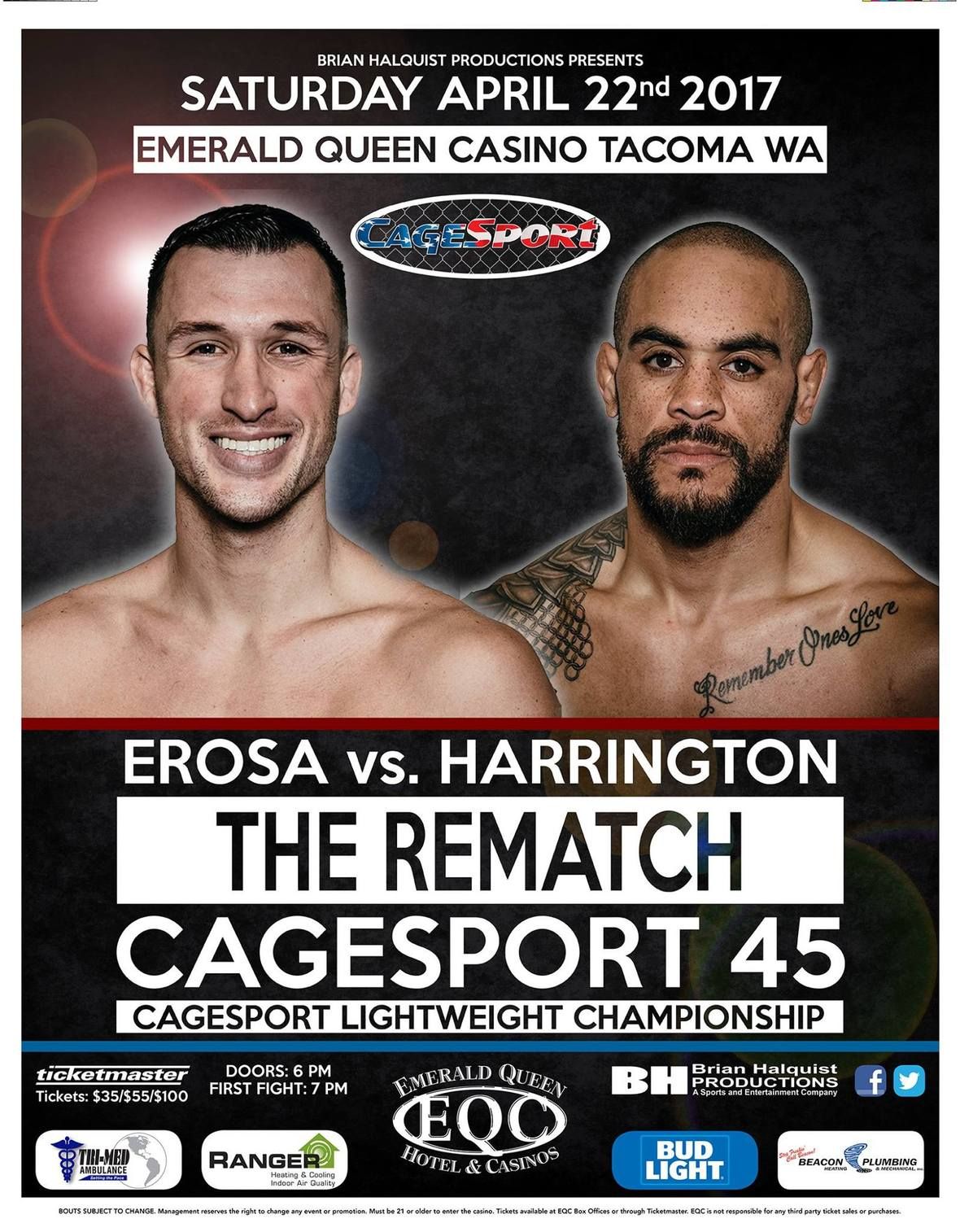 CageSport MMA at Old National Events Plaza