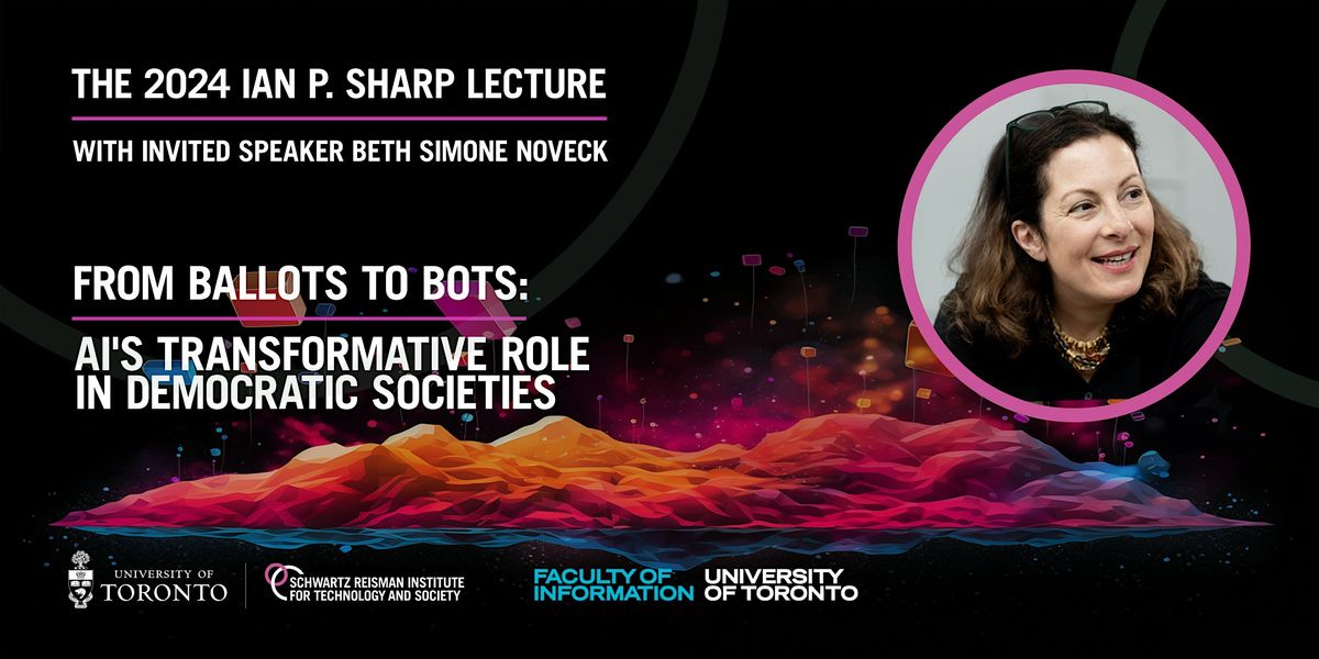 Ian P. Sharp Lecture featuring Beth Simone Noveck