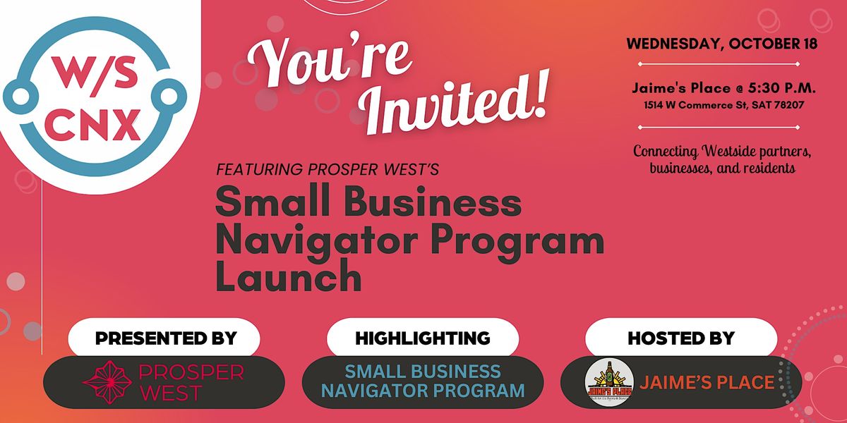 W\/S CNX Small Business Navigator Launch