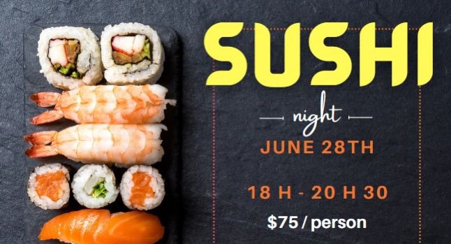 Sushi night ? 