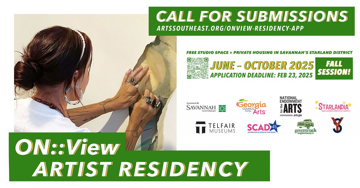 Call for Submissions: ON::View Artist Residency Program, June \u2013 October 2025