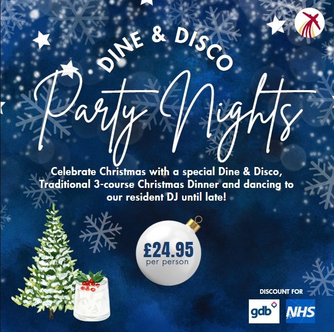 Dine and Disco Christmas Party