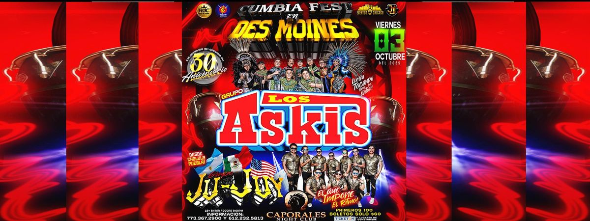 LOS ASKIS & JU-JUY EN DES MOINES