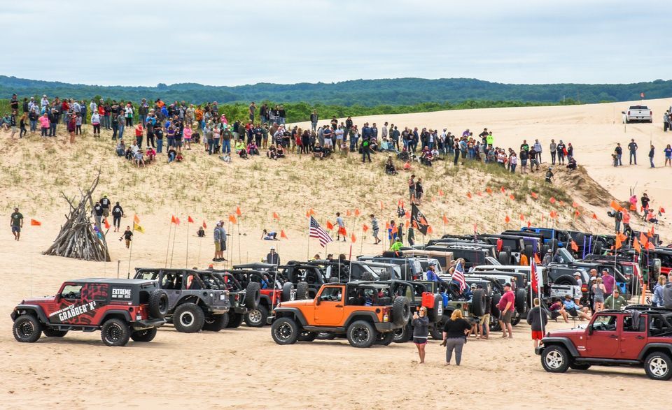 Silver Lake Jeep Invasion 2023, Silver Lake Sand Dunes, Mears, 1 June 2023