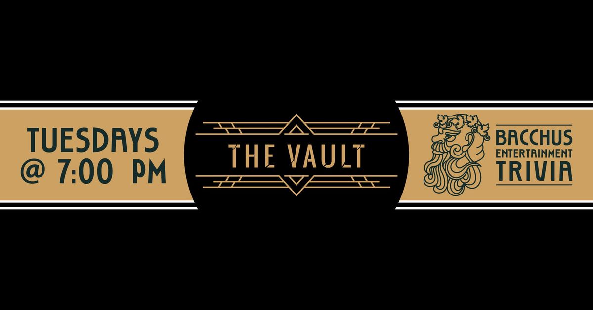 Trivia at The VAULT! Mt Lookout, Tuesdays. 