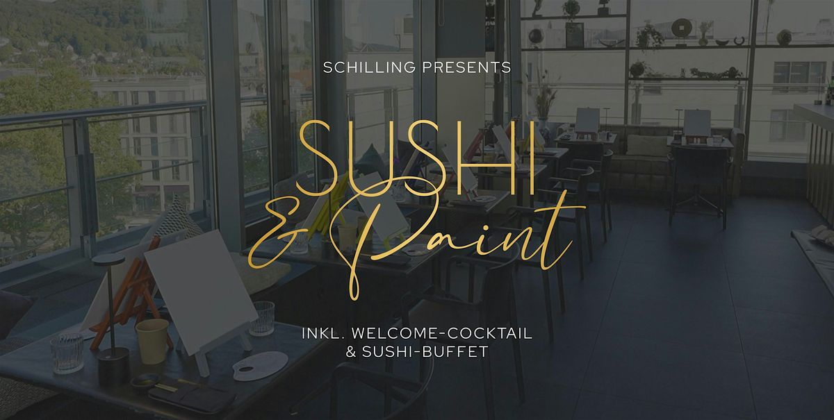 Sushi & Paint \u00fcber den D\u00e4chern von Heidelberg