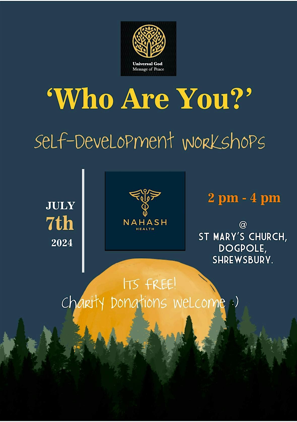 Self-Development for Wellbeing Workshop