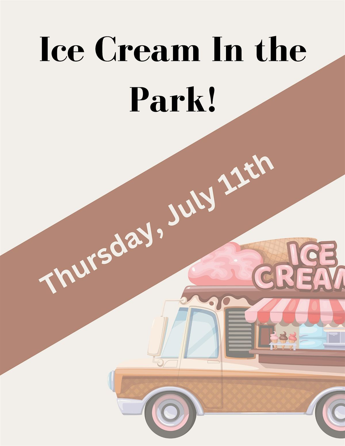 Ice Cream in the Park!