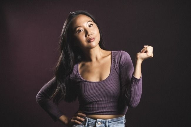 Leslie Liao at the Addison Improv