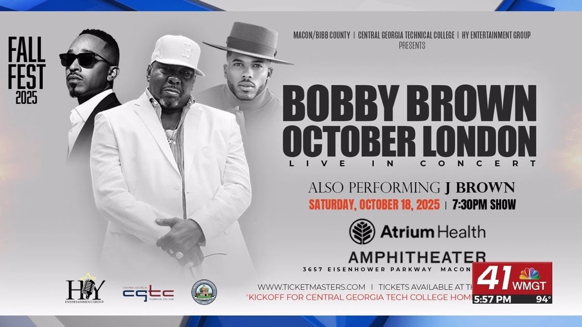 Fall Fest: Bobby Brown  October London & J. Brown