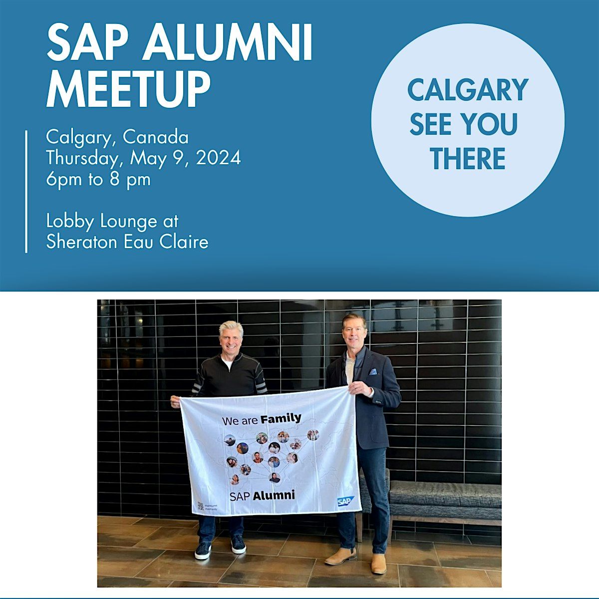 SAP  Alumni Meetup: Calgary| May 9th | Starting at 6 pm