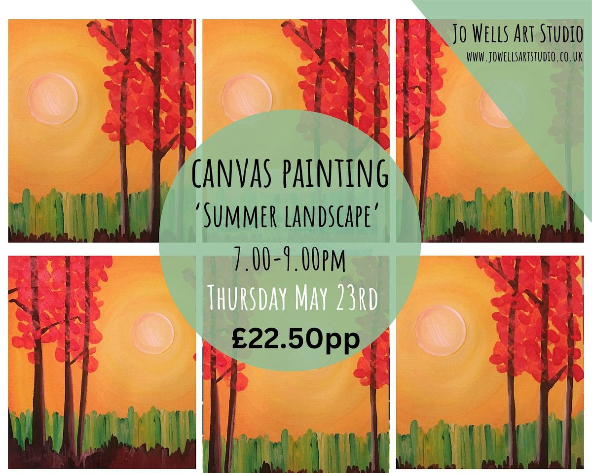 Canvas and coffee - paint night