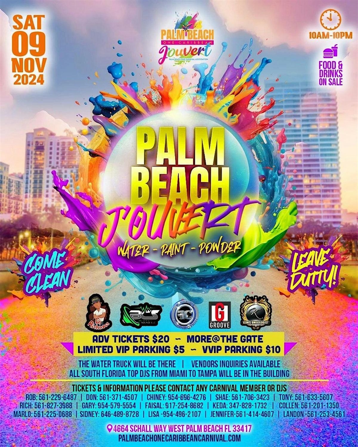 PALM BEACH JOUVERT