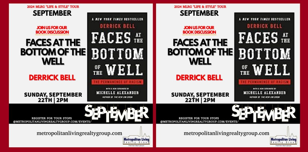 Book Discussion: Faces at the Bottom of the Well by Derrick Bell