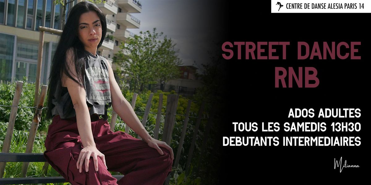 Cours de Street Dance R&B Adultes D\u00e9butants Interm\u00e9diaires