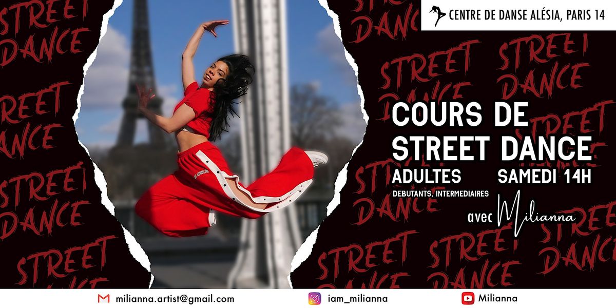 Cours de Street Dance R&B Adultes D\u00e9butants Interm\u00e9diaires