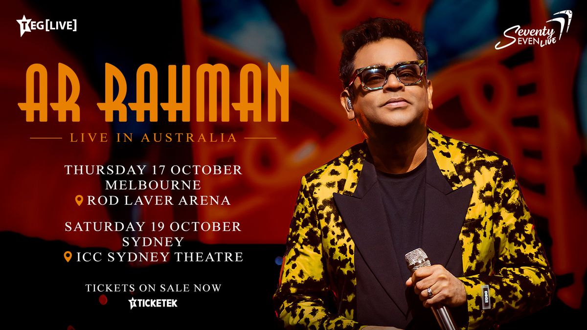 A.R Rahman | LIVE IN AUSTRALIA [Melbourne]