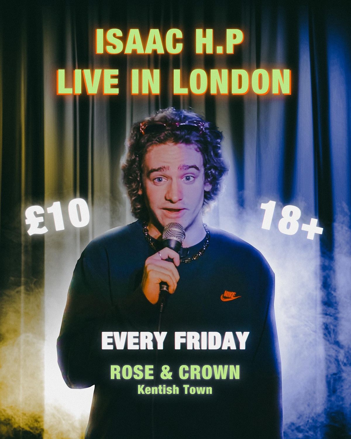 Isaac Hp Live In London The Rose And Crown London 20 October To 26 January 7325