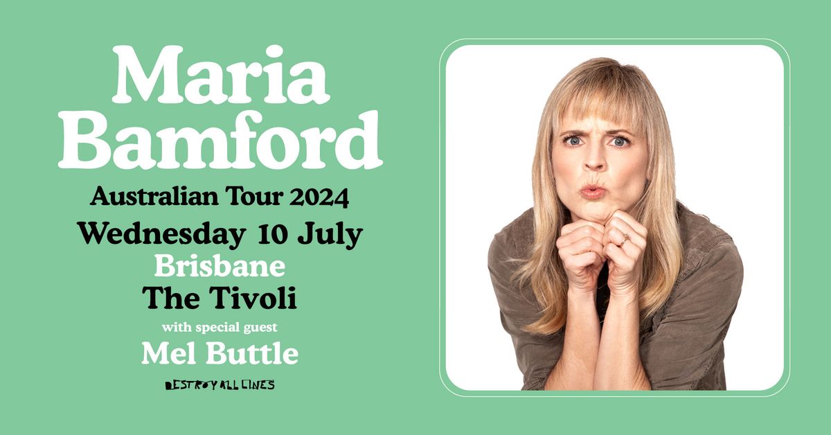 Maria Bamford \/\/ Brisbane \/\/ Australian Tour July 2024 