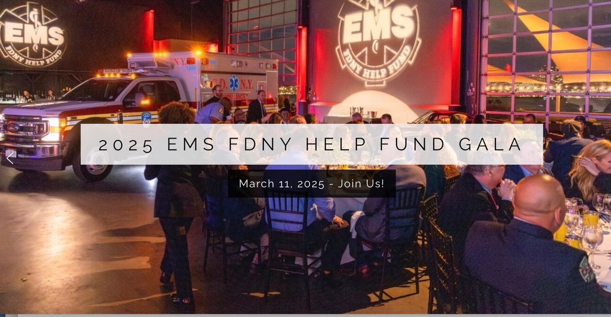 2025 EMS FDNY Help Fund Gala