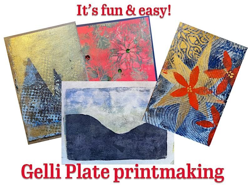 Gelli Print Cards Class!