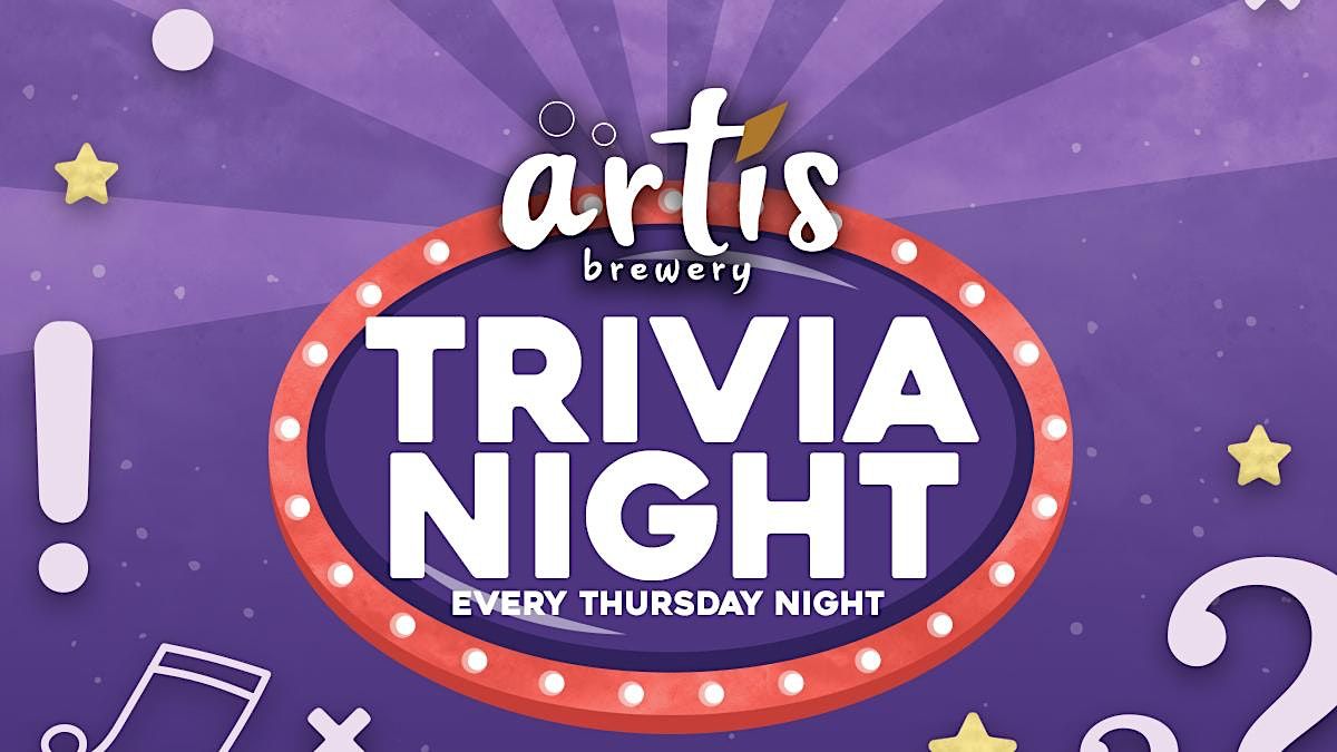 Artis Brewery Presents: Trivia Night (Summer Series)